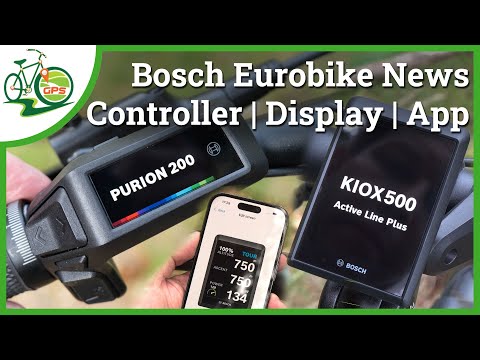 Bosch Purion 200, KIOX 500, Flow App 🚴 Smart System Eurobike Neuheiten 2024 🆕